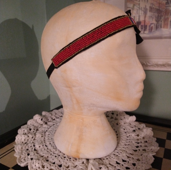 Beaded boho stretchy headband NWT - Picture 6 of 14